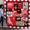 Dr Pepper Quilt Blanket