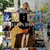 Elton John Albums Cover Poster Quilt