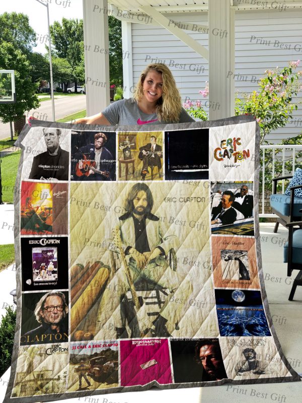 Eric Clapton Albums Cover Poster Quilt