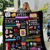 F.r.i.e.n.d.s (black) Quilt Blanket 07