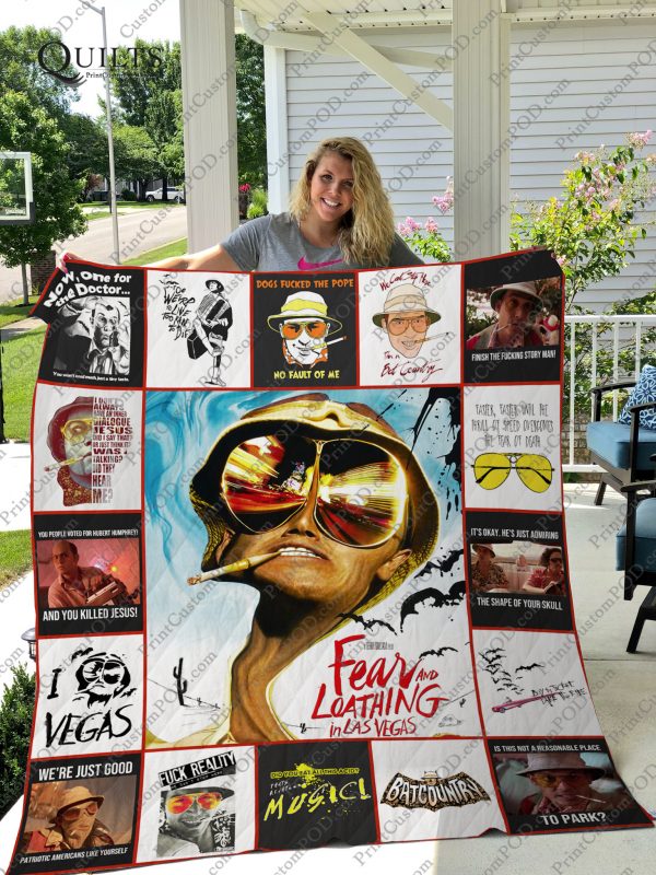 Fear And Loathing In Las Vegas T-shirt Quilt