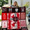 Firefighter Canada Quilt Blanket 02