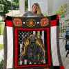 Firefighter Quilt Blanket 04