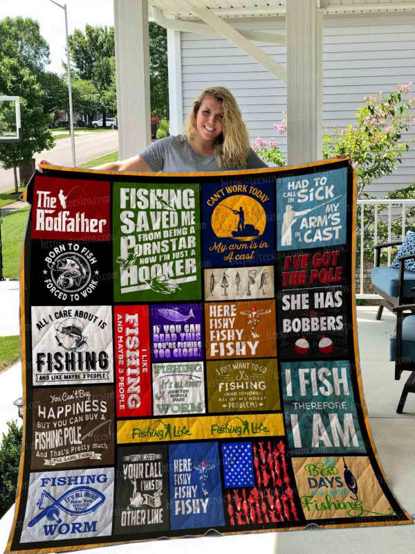 Fishing Quilt Blanket 01