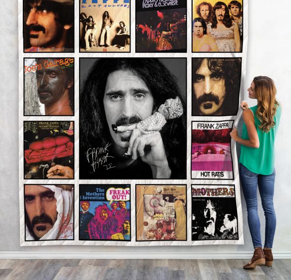 Frank Zappa Quilt Blanket For Fans 01