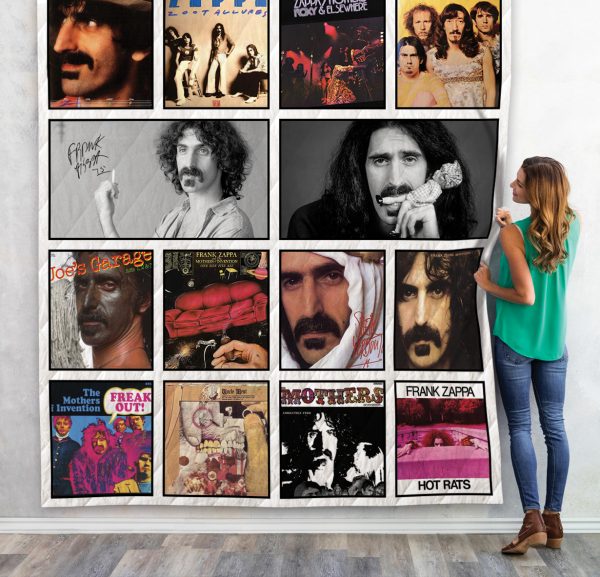 Frank Zappa Quilt Blanket For Fans 02