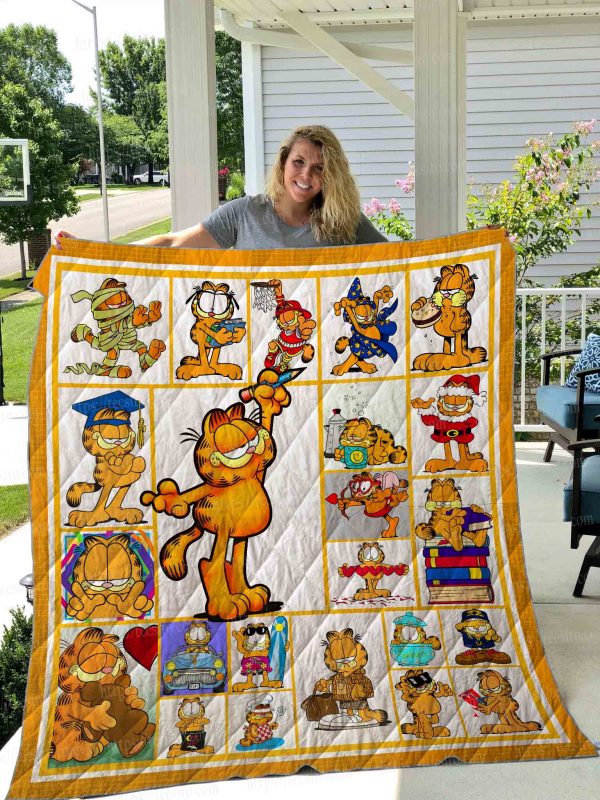 Garfield Quilt Blanket 01