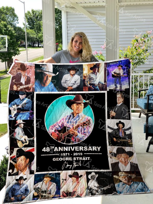 George Strait Quilt Blanket 01702