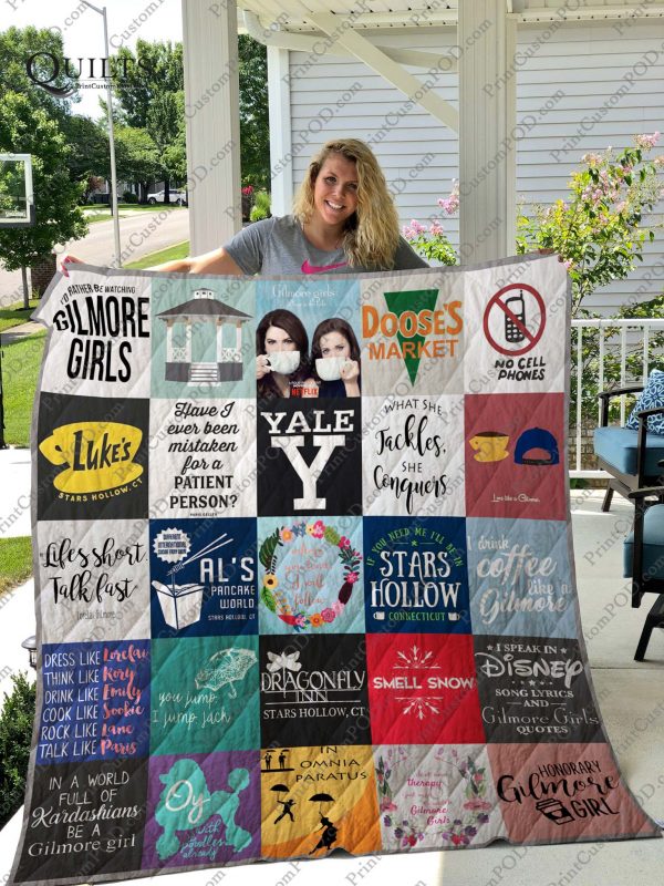 Gilmore Girl Custom Quilt Blanket