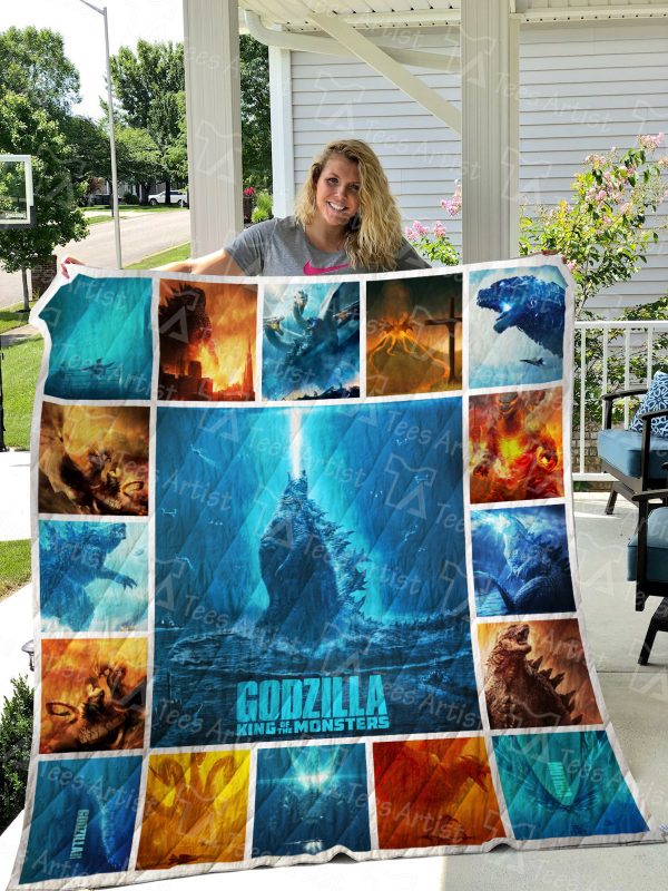 Godzilla Quilt Blanket 0978