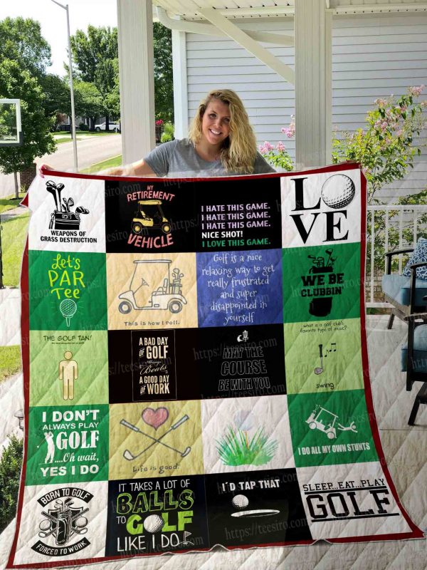 Golf Quilt Blanket 01