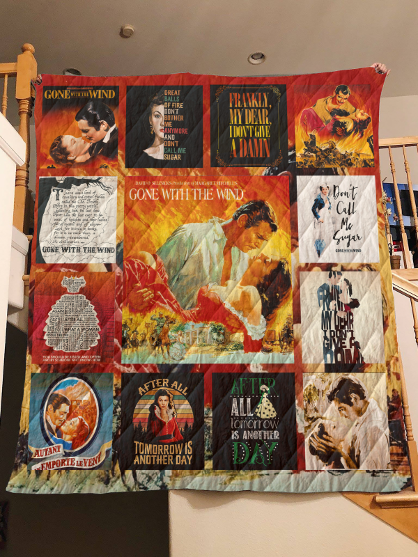 Gone With The Wind Quilt Blanket