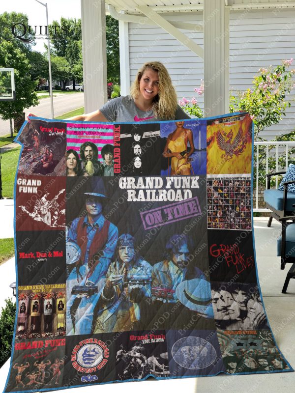 Grand Funk Railroad Quilt Blanket For Fans Ver 17