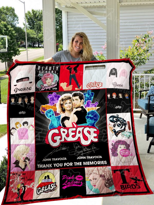 Grease Quilt Blanket 01576