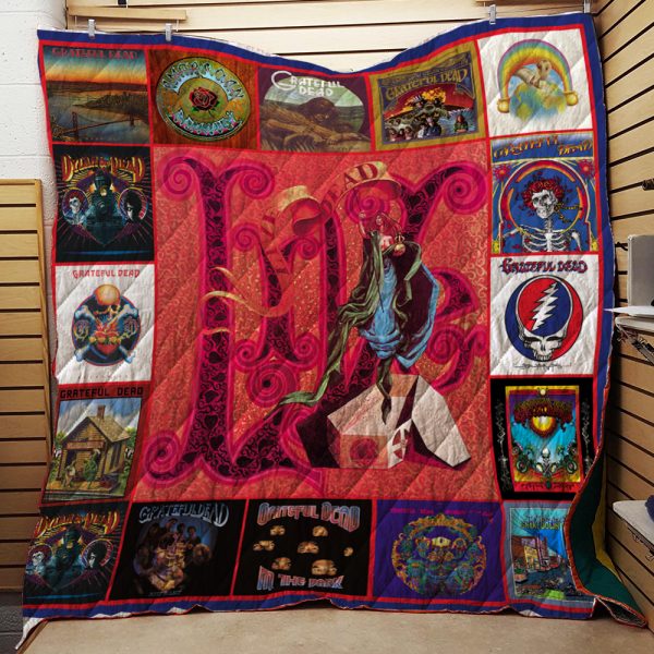 Greateful Dead Quilt Blanket