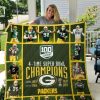 Green Bay Packers Quilt Blanket 01