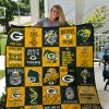 Green Bay Packers Quilt Blanket 02