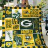 Green Bay Packers Quilt Blanket 02