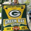 Green Bay Packers Quilt Blanket 05