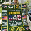 Green Bay Packers Quilt Blanket 06
