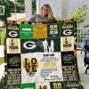 Green Bay Packers – To My Son – Love Mom And Dad Quilt