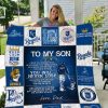 H -kansas City Royals D Quilt Blanket