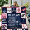 H – Washington Capitals D Quilt Blanket