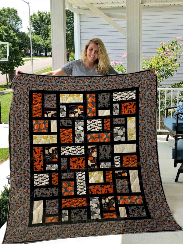 Hallowwen Quilt Blanket 02