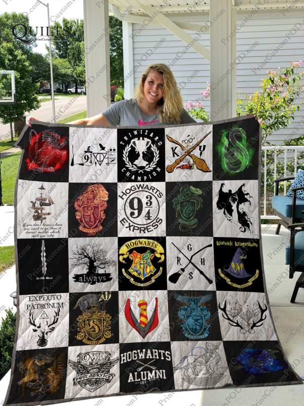 Harry Potter Custom Quilt Blanket