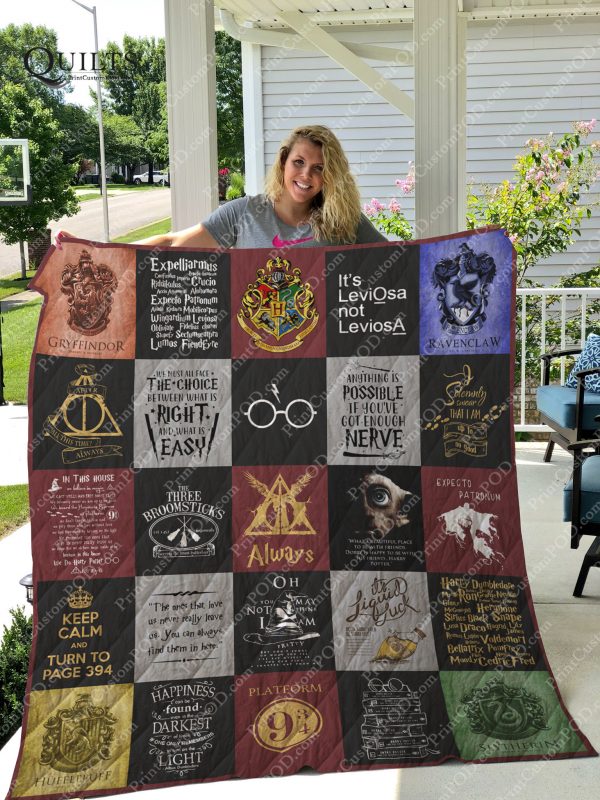 Harry Potter T-shirt Quilt Blanket