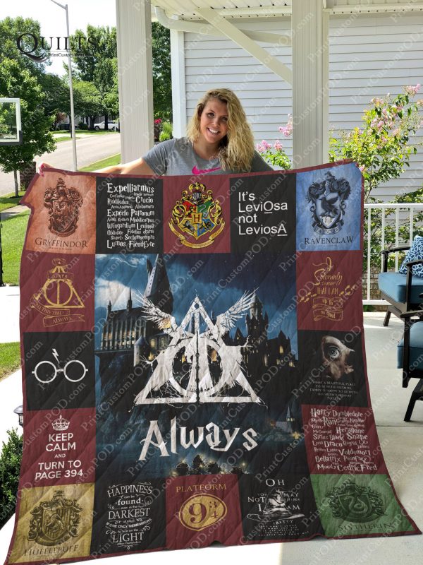 Harry Potter Tshirt Quilt Blanket