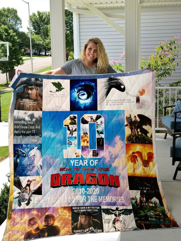 How To Train Your Dragon Quilt