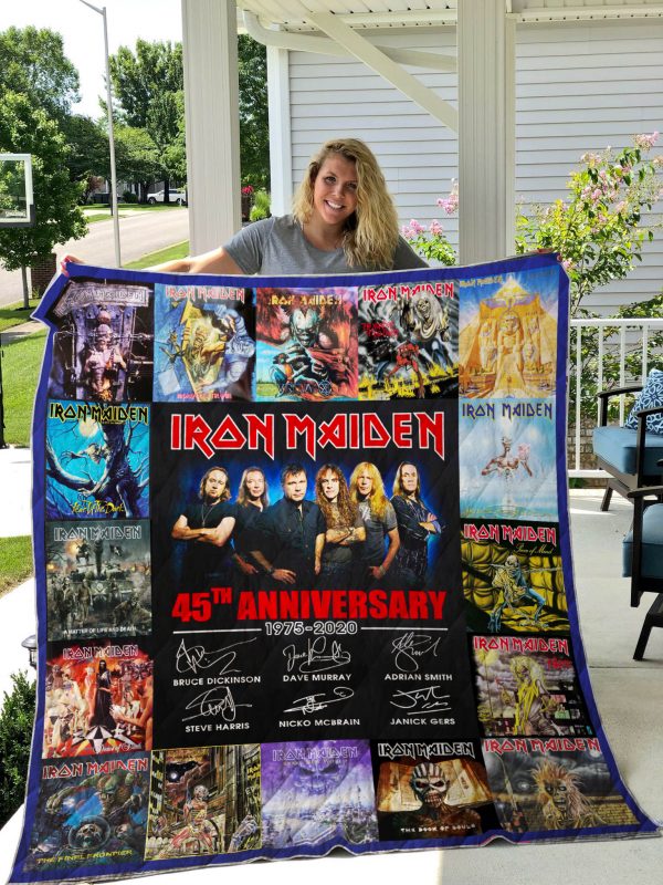 Iron Maiden 2 Quilt Blanket