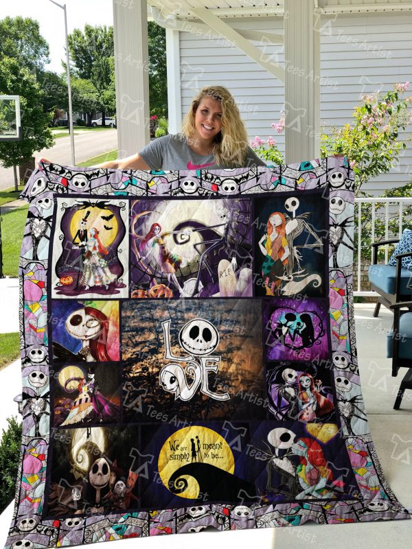 Jack Skellington Quilt Blanket 01293