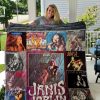 Janis Joplin Albums Quilt Blanket