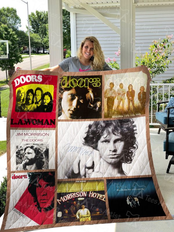 Jim Morrison Quilt Blanket 01295