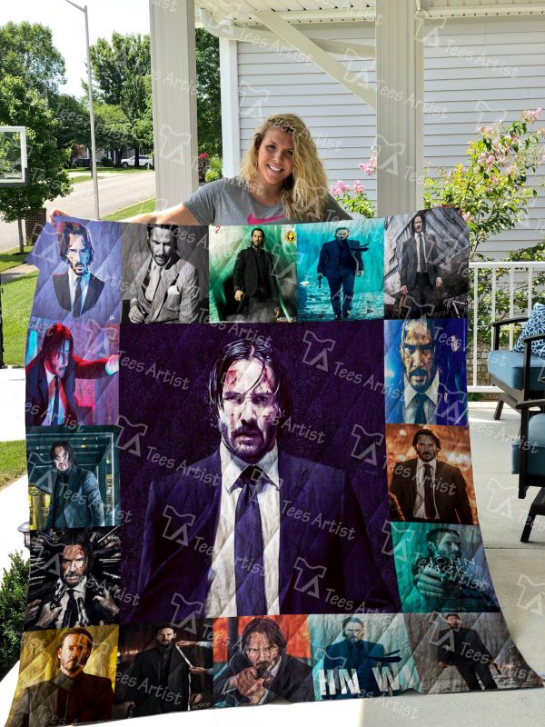 John Wick Quilt Blanket 01589