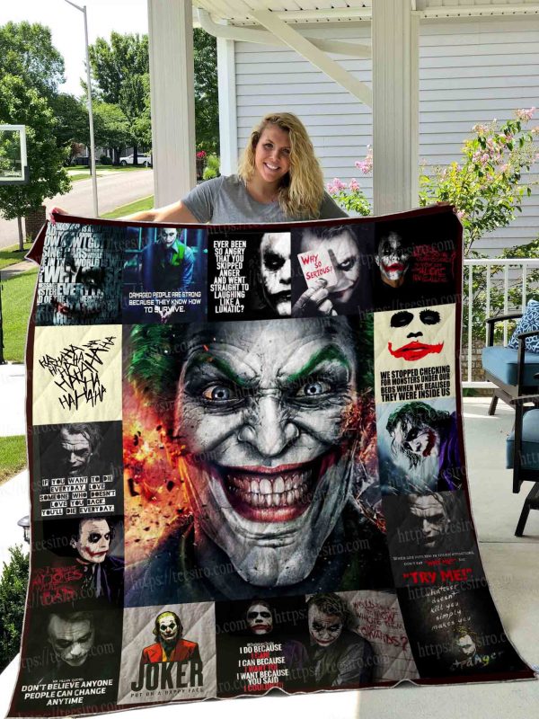 Joker Quilt Blanket 01