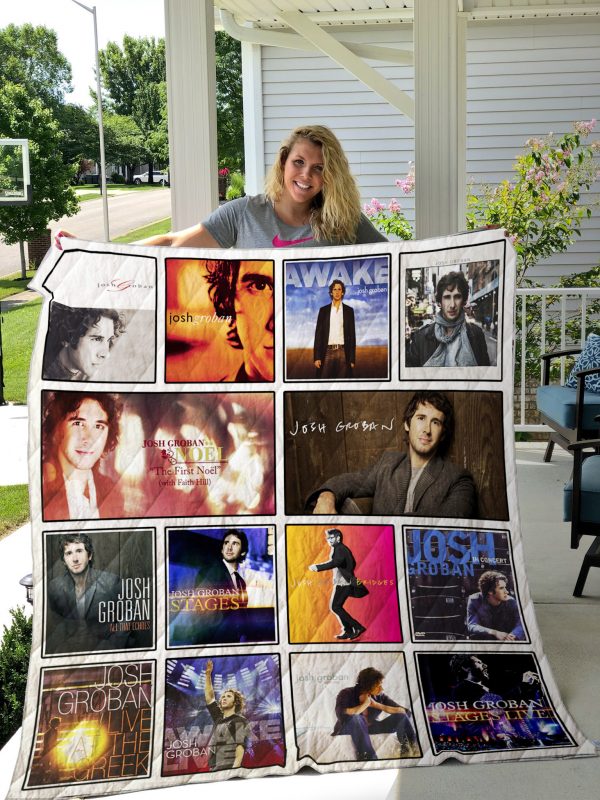 Josh Groban Style2 Quilt Blanket