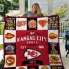 Kansas City Chiefs Quilt Blanket 01