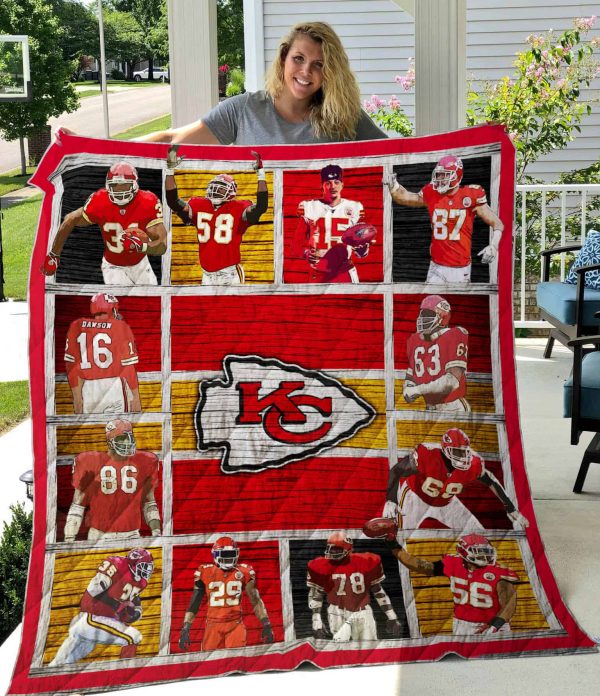 Kansas City Chiefs Quilt Blanket