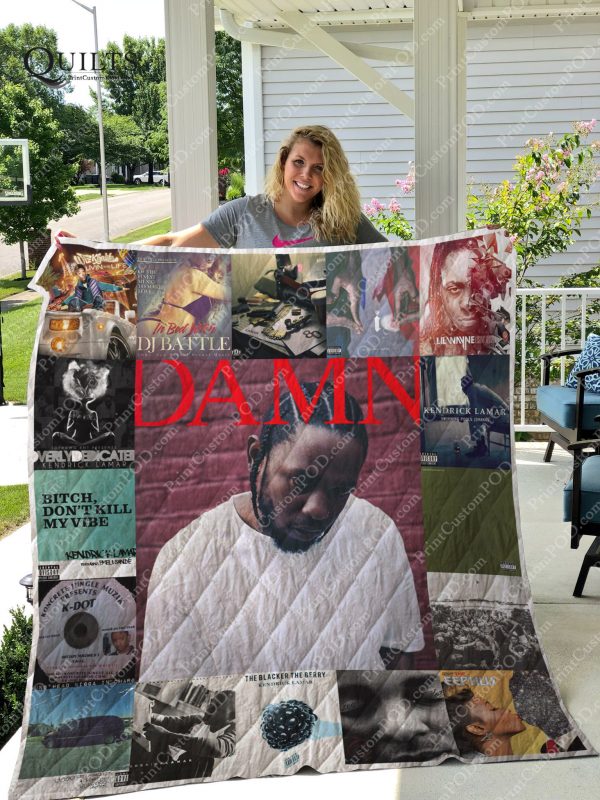 Kendrick Lamar Albums Quilt Blanket For Fans Ver 17