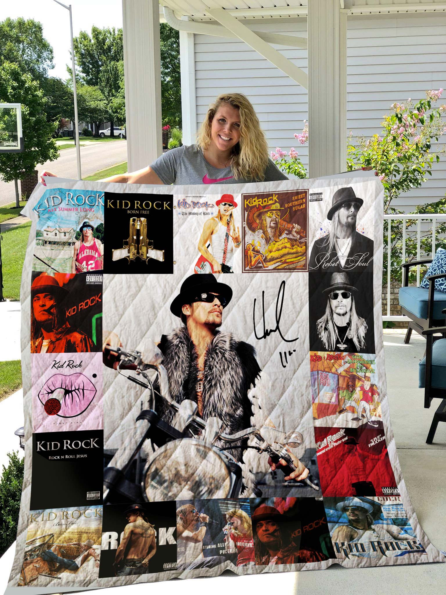 Kid Rock Albums Quilt - Featured Quilts