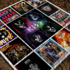 Kiss Live Albums Quilt Blanket