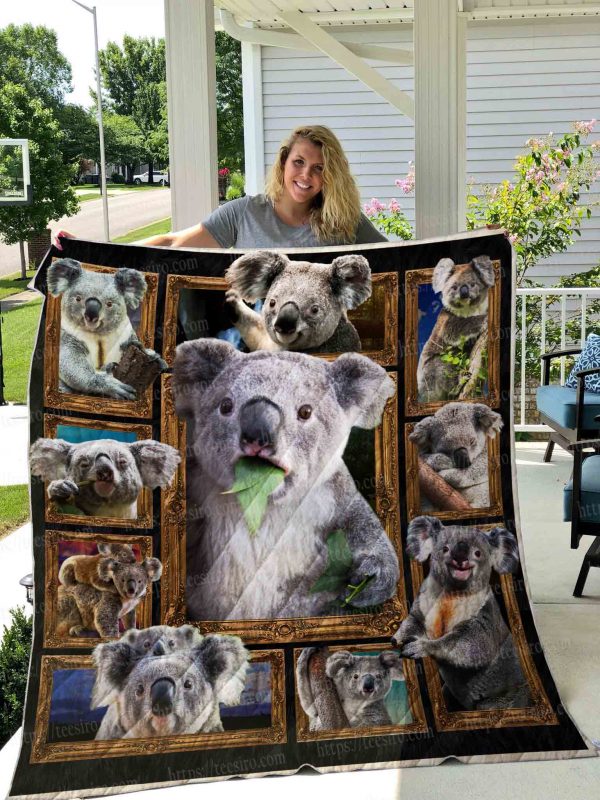 Koala Quilt Blanket 01