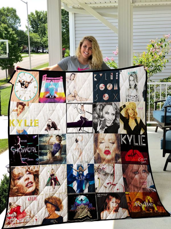 Kylie Minogue Quilt Blanket 01580