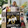 Led Zeppelin Style 3 Quilt Blanket