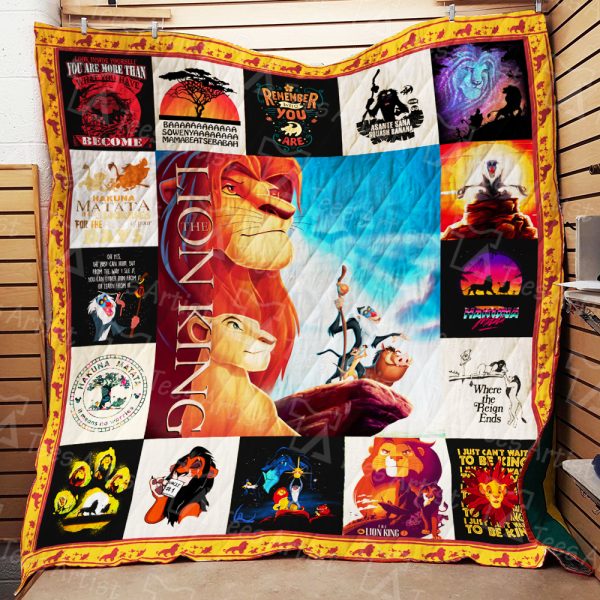Lion King Quilt Blanket 01790