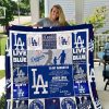 Los Angeles Dodgers – To My Daughter – Love Dad Quilt