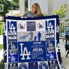 Los Angeles Dodgers – To My Son – Love Dad Quilt